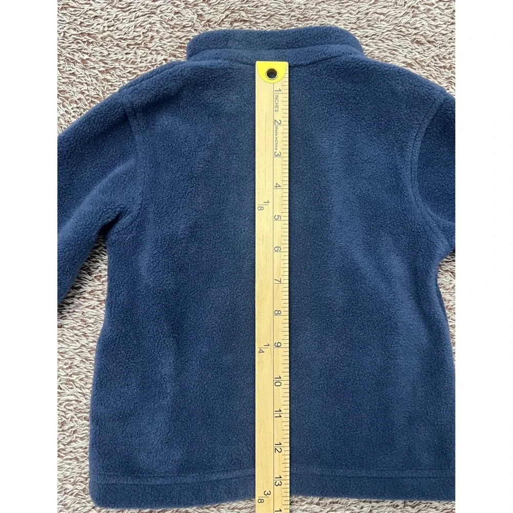 Columbia Toddler Fleece Jacket 12-18 Months Navy Blue Full Zip Kids